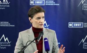 Brnabić: Pitanje granice između Srbije i BiH riješiti što prije 