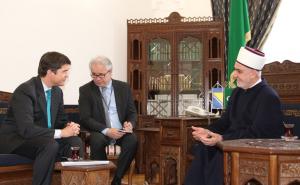 Ambasador Nelson se sastao s reisu-l-ulemom IZ u BiH Huseinom ef. Kavazovićem