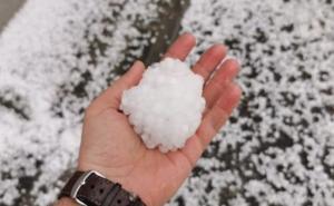 Nevrijeme u BiH: Snažan grad padao nadomak Visokog