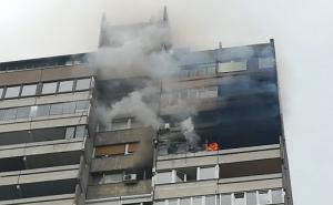 U centru Beograda: Jedna osoba smrtno stradala u požaru