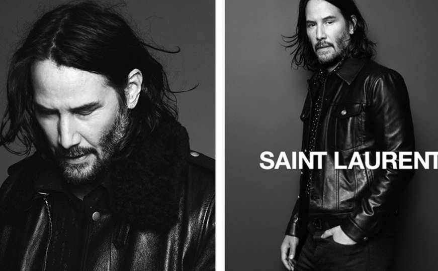 Kakve fotke...: Keanu Reeves je najnovije zaštitno lice Saint Laurenta
