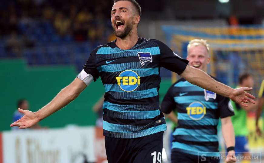 Vedad Ibišević postigao svoj deseti gol sezone u trijumfu Herthe