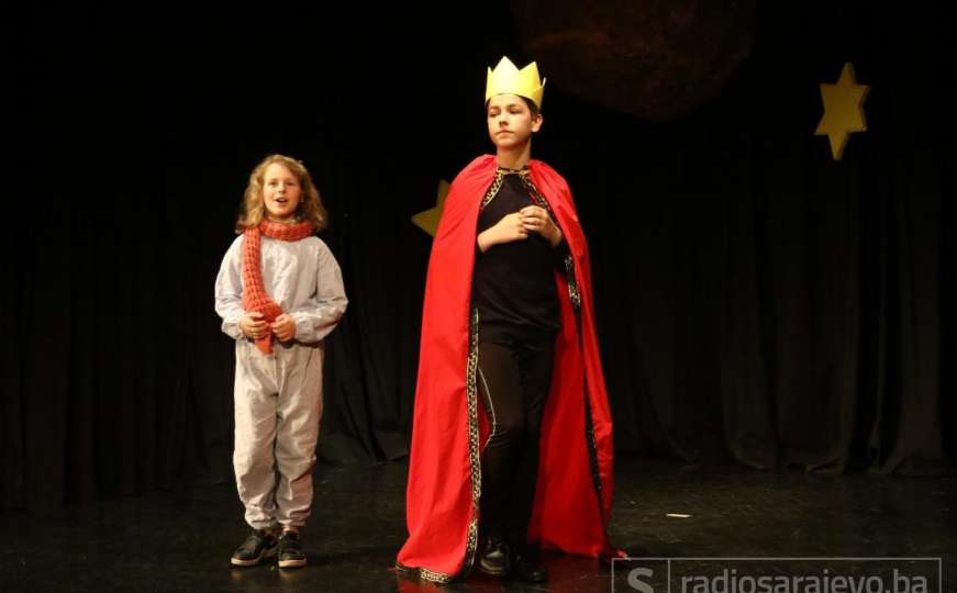 Djeca iz Udruženja "Pričalice" oduševila izvedbom Malog princa