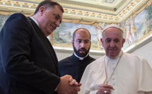 Italijanski mediji: Papin susret s Dodikom je diplomatska katastrofa Vatikana