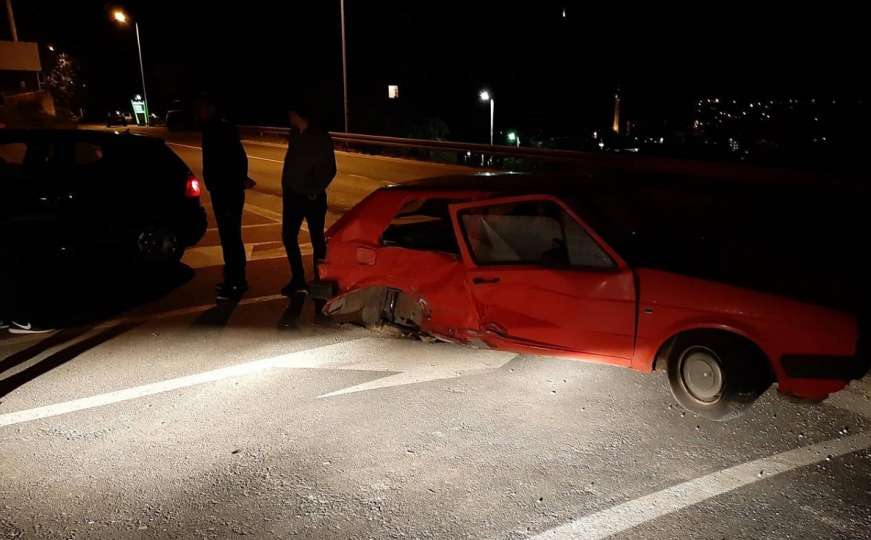 Sudar Mercedesa i Golfa: Tri osobe povrijeđene u nesreći kod Mostara