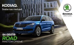 Škoda daje 4.700 KM: Gratis paket Kodiaq Road za najzahtjevnije kupce u BiH