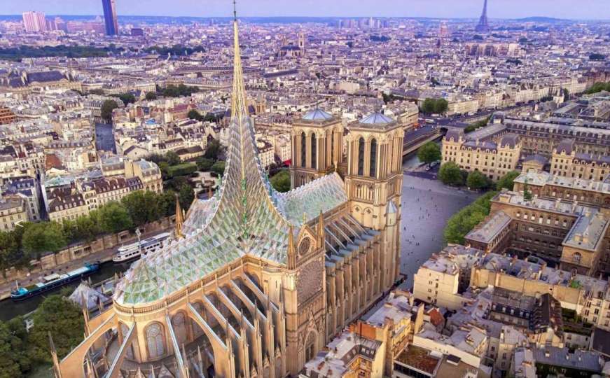 Da li će na staklenom krovu obnovljene katedrale Notre Dame biti farma?