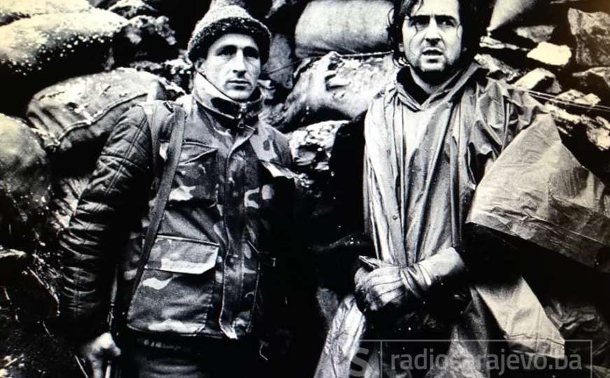 Slavni Levy u zimu 1993. bio je sa borcima ARBiH na braniku Sarajeva