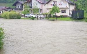 Proglašeno stanje prirodne nesreće u Sanskom Mostu, izlile se Bliha, Zdena...