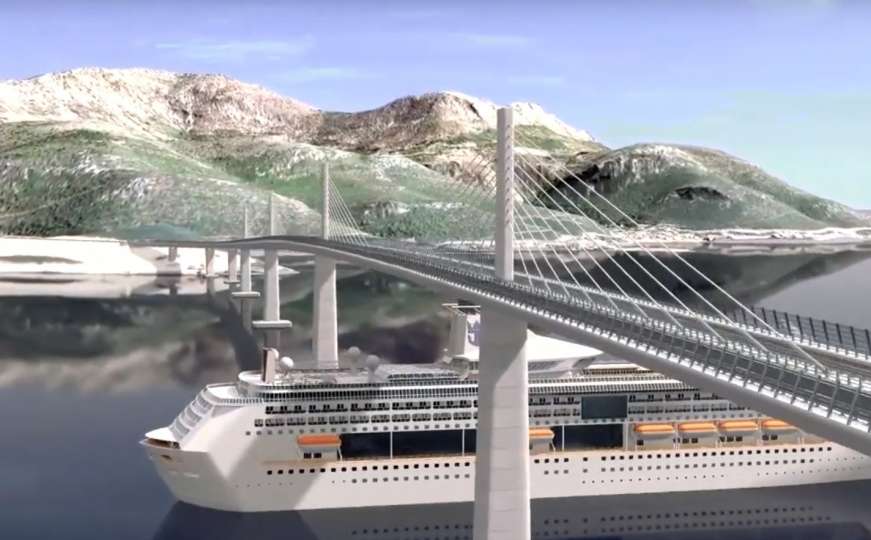 Hrvatske autoceste: Pogledajte kako će izgledati Pelješki most i pristupne ceste