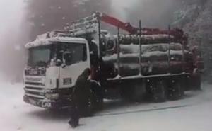 Snijeg u Krajini pada kao da je februar