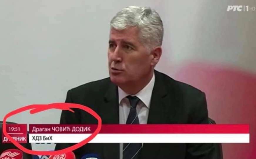 RTS "vjenčao" Dodika i Čovića