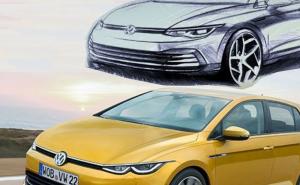 Golf "osmica" više nije tajna: VW-ove skice identične su špijunskim slikama