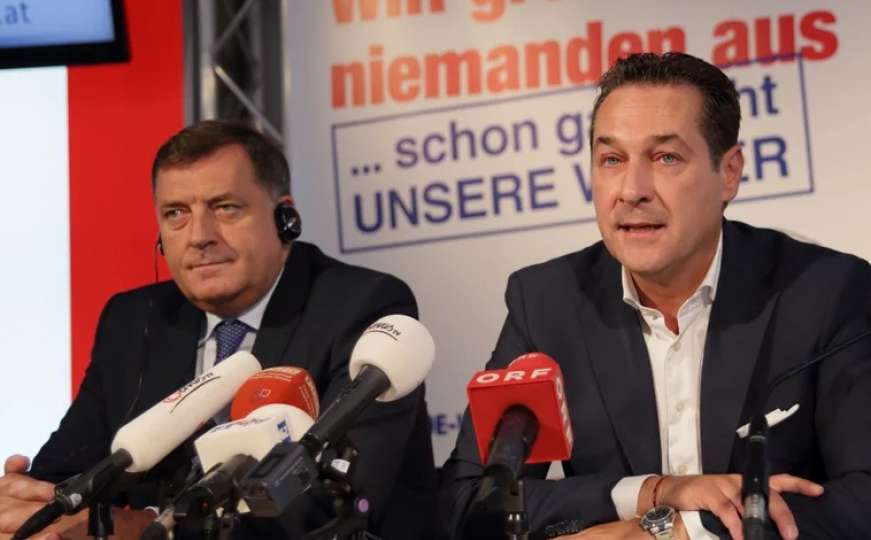 Dodikov prijatelj i vicekancelar Austrije Strache podnio ostavku