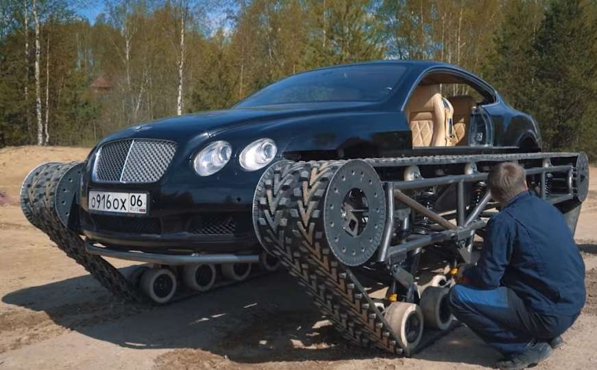 Jedino u Rusiji: Od Bentleya napravili tenka