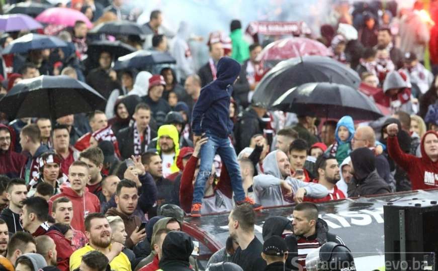 Šampionska pjesma na Koševu: Pogledajte atmosferu sa stadiona