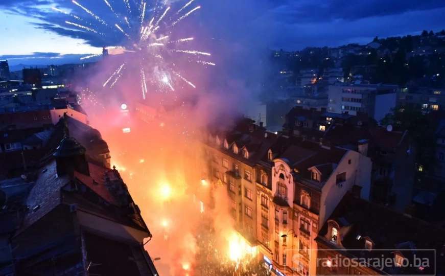 Proslava duple krune FK Sarajevo protekla bez incidenata