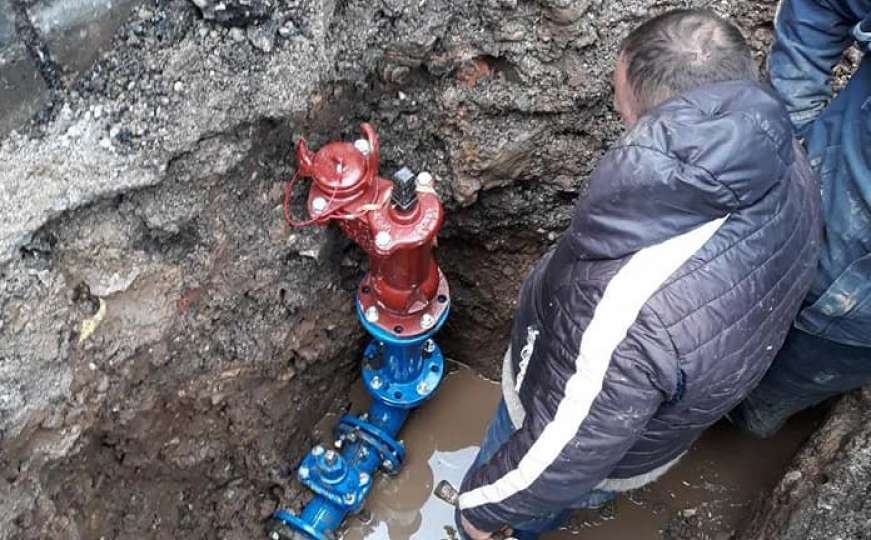 Nastavak radova: 24 sarajevske ulice u srijedu bez vode