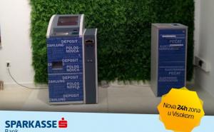 Usluge Sparkasse Bank od sada dostupne stalno kroz 24h Zonu u poslovnici Visoko