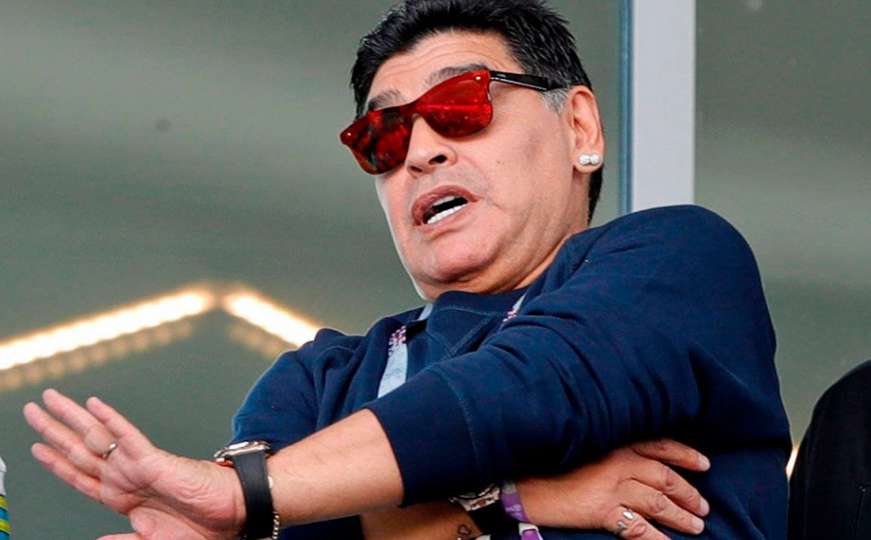 Uhapšen Diego Maradona 