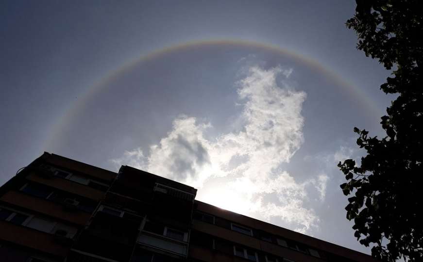 Neobična pojava iznad Novog Sada: Pojavila se "duga oko Sunca"