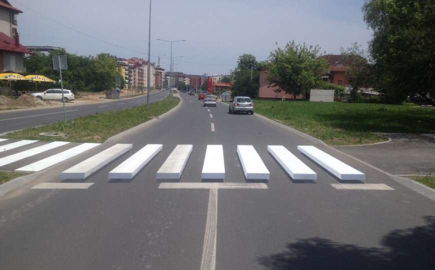Banja Luka dobila 3D pješački prijelaz