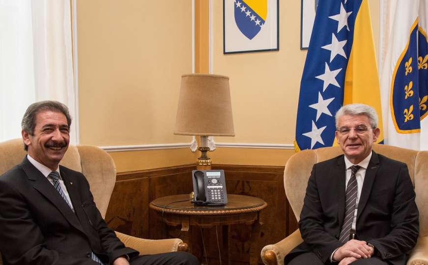 Džaferović sa ambasadorom Palestine razgovarao o situaciji na Bliskom Istoku 