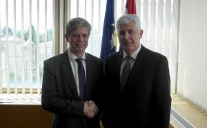 Čović primio Wigemarka: Bez izmjena Izbornog zakona nema koalicija u FBiH
