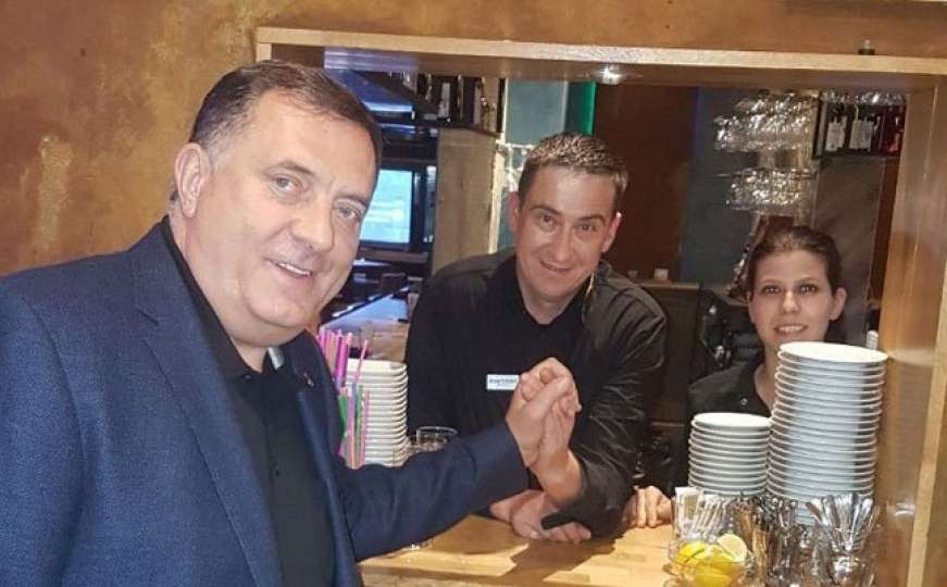 Dodik se "družio" s građanima Istočnog Sarajeva u kafanama
