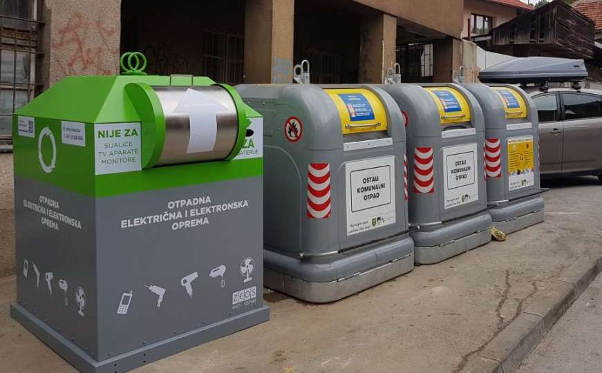 Sarajevo dobija novih 25 uličnih kontejnera za odlaganje elektronskog otpada