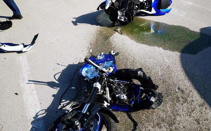 Objavljen snimak udesa kod Banje Luke u kojem je teško povrijeđen motociklista