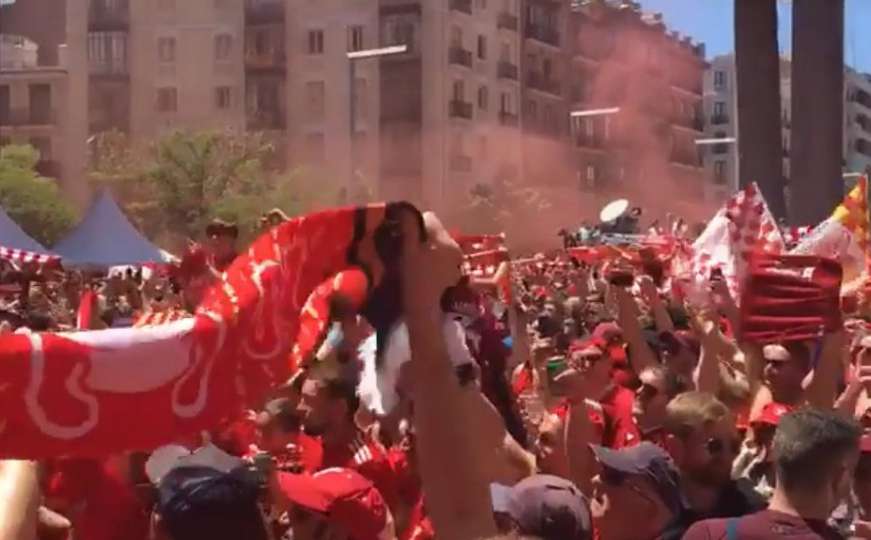 Kakva ludnica: Pogledajte video navijača Liverpoola pred utakmicu finala Lige prvaka