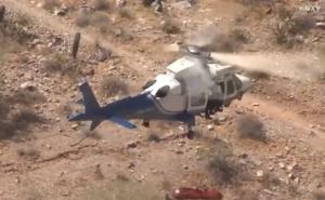 Kada spašavanje helikopterom krene po zlu: Nosilo se nekontrolisano okretalo
