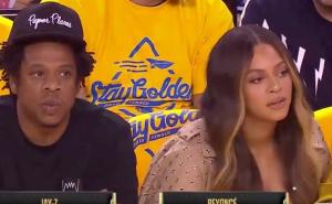 Ljubomorni ispad Beyonce na košarkaškoj utakmici postao hit na Twitteru