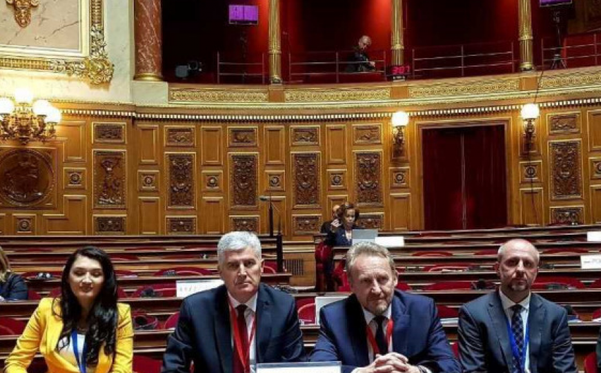 Čović i Izetbegović na zasjedanju Asocijacije evropskih senata