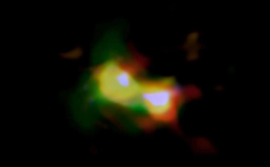 Japanski naučnici uspjeli su snimiti drevni sudar dviju galaksija