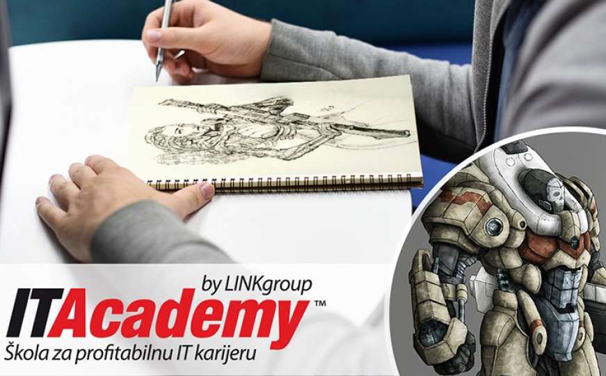 Samo za gejmere: Besplatan kurs crtanja na ITAcademy