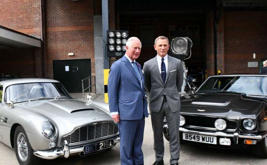 Susret princa i 007: Charles posjetio ekipu na setu novog filma o Jamesu Bondu