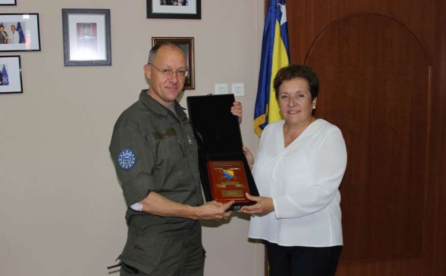 Martin Dorfer u odlaznoj posjeti Ministarstvu odbrane BiH 