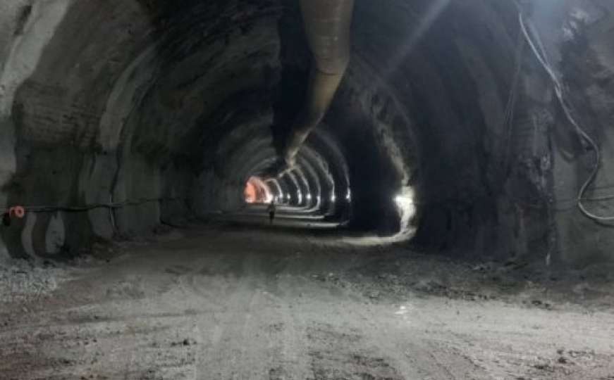 Cesta Stolac - Neum intenzivno se gradi: Tunel kroz Žabu skoro probijen