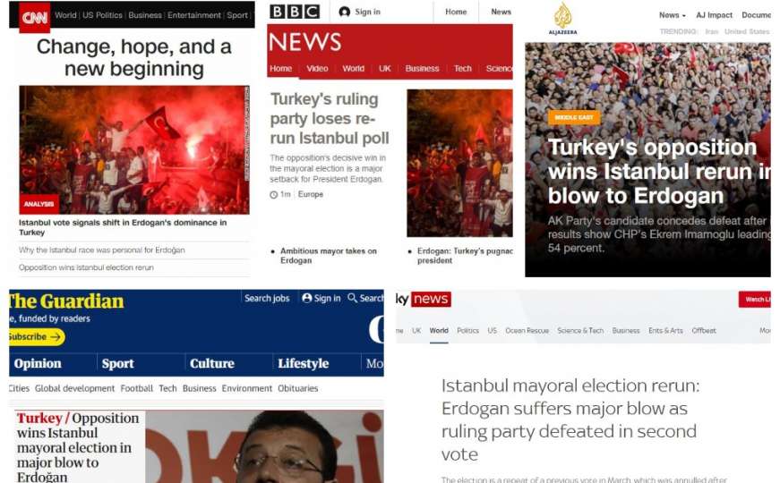 Svjetski mediji o trijumfu opozicije u Istanbulu: Udarac za Erdogana