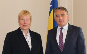 Komšić primio ambasadoricu Njemačke i uputio joj izvinjenje zbog Dodika