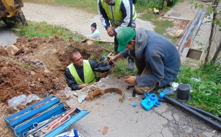 Vodovod najavio radove i danas: 30 sarajevskih ulica bez vode