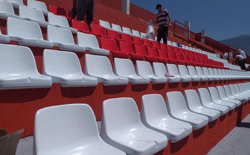 Pripreme za Premijer ligu: Stadion Veleža u novom ruhu 