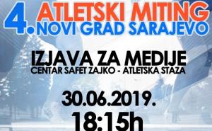 4. Atletski miting Novi Grad Sarajevo okupit će više od 300 učesnika iz BiH i regije