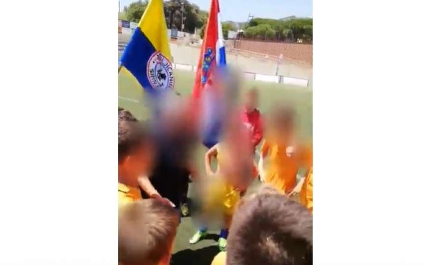 Dječaci iz Hrvatske pobjedu protiv dječaka iz Srbije slavili ustaškim pozdravom