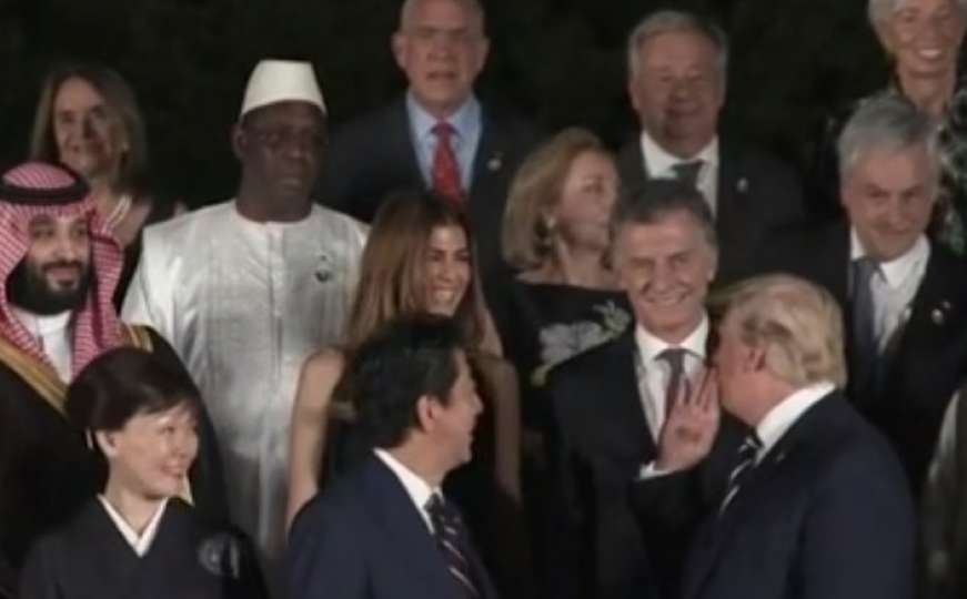 Šta je Trump rekao lijepoj supruzi predsjednika Argentina, pa je nasmijao? 