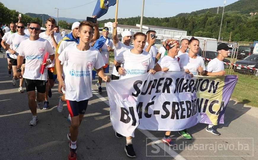 Maratonci iz Bihaća ovog jutra kreću prema Srebrenici