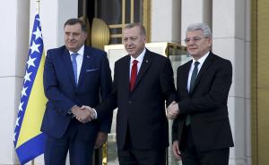 Obećao Dodiku i Džaferoviću: Erdogan danas dolazi u posjetu BiH