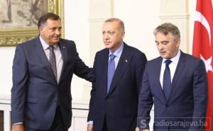 Poznato o čemu je Erdogan razgovarao s članovima Predsjedništva BiH